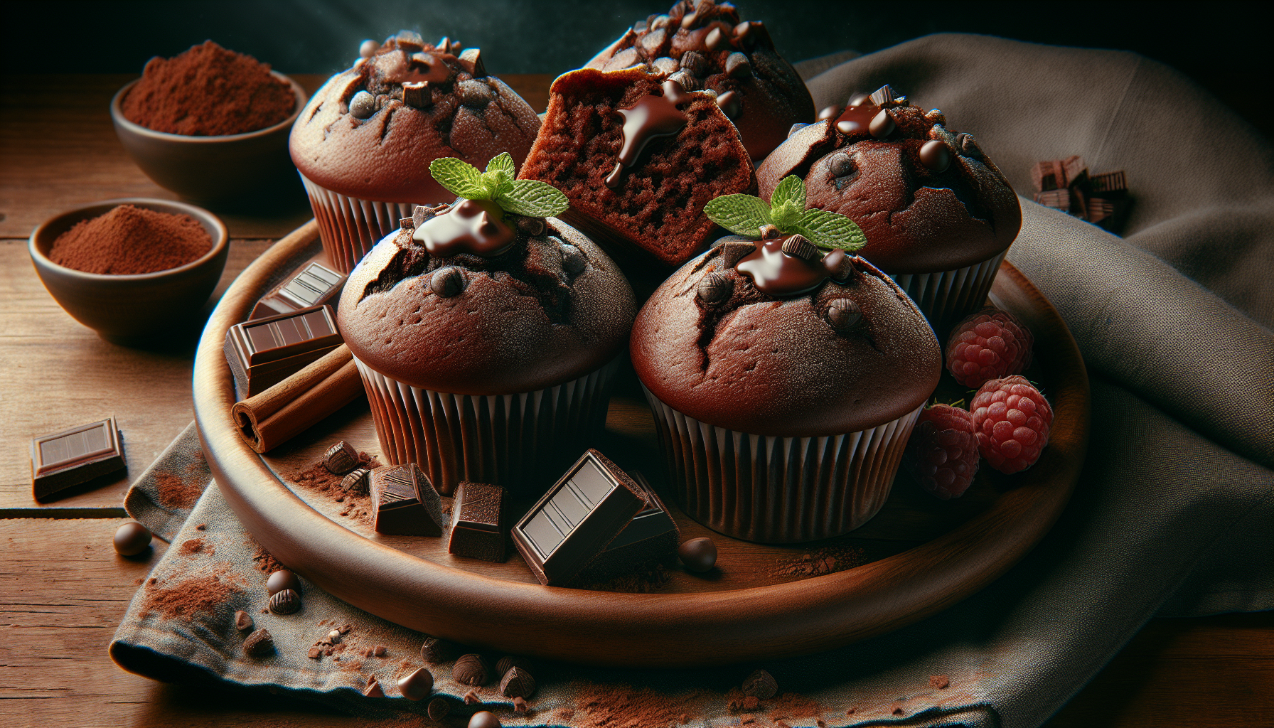 Muffin al cacao